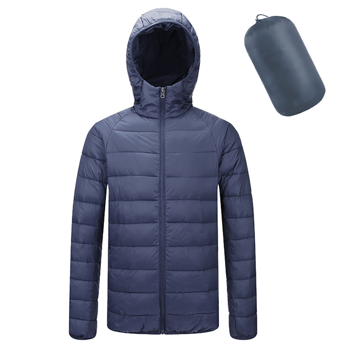 Navy Blue Bubble Jacket