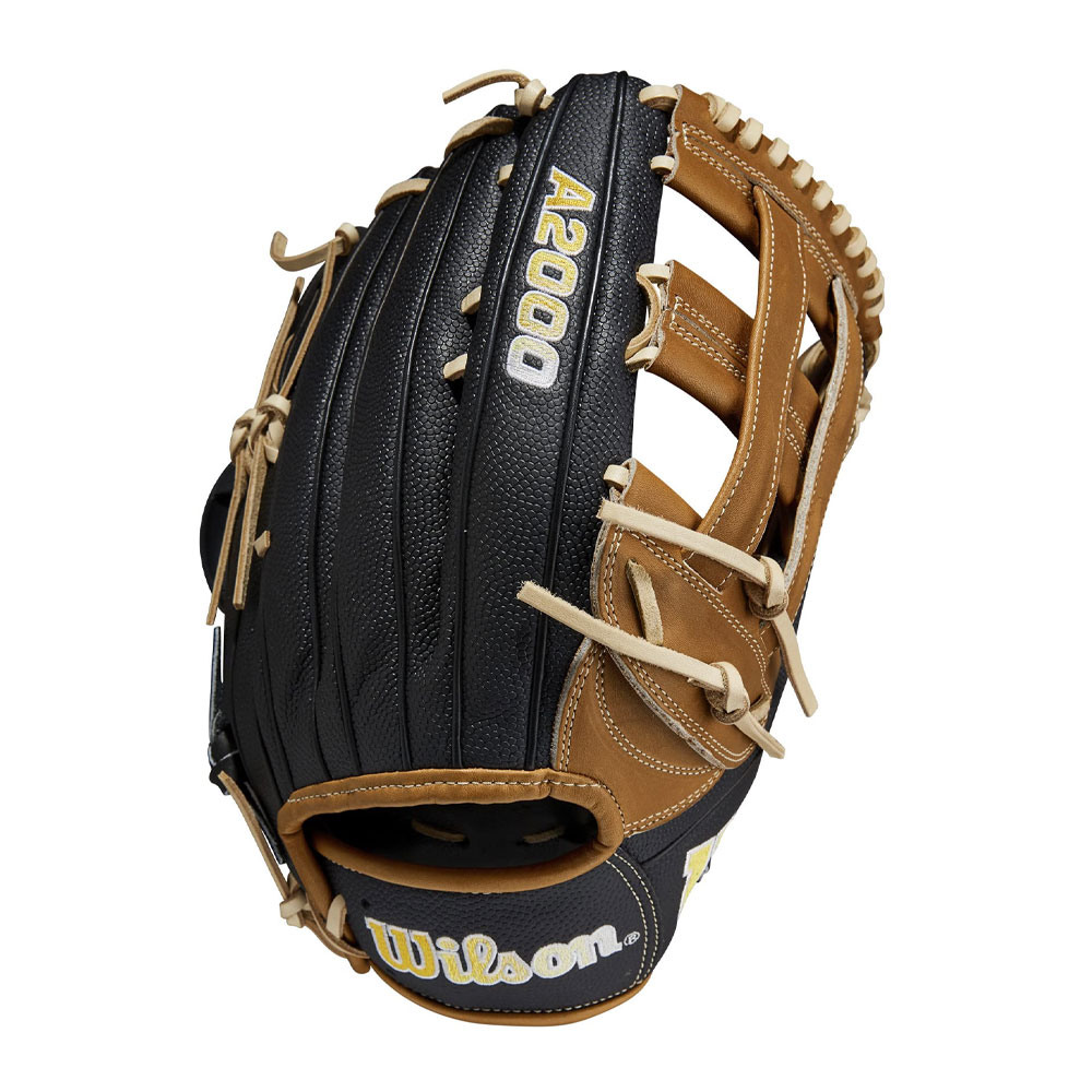 Black and Brown Base Ball Wilson Glove