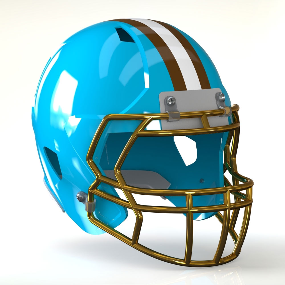 Sky Blue Helmet