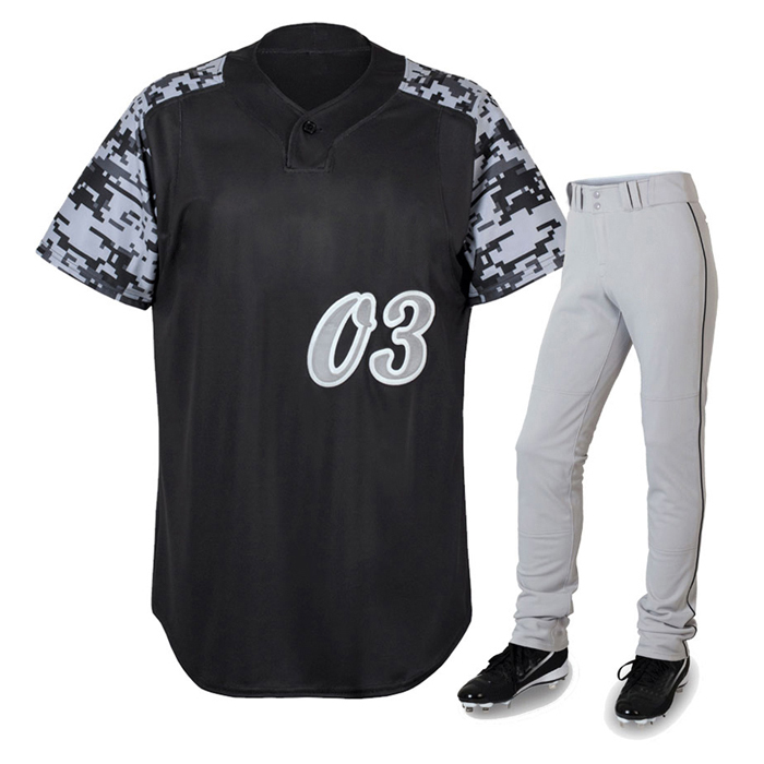 Black Baseball Uniform