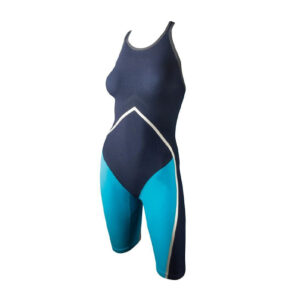 Dark Blue and Sky Blue Swim Suit