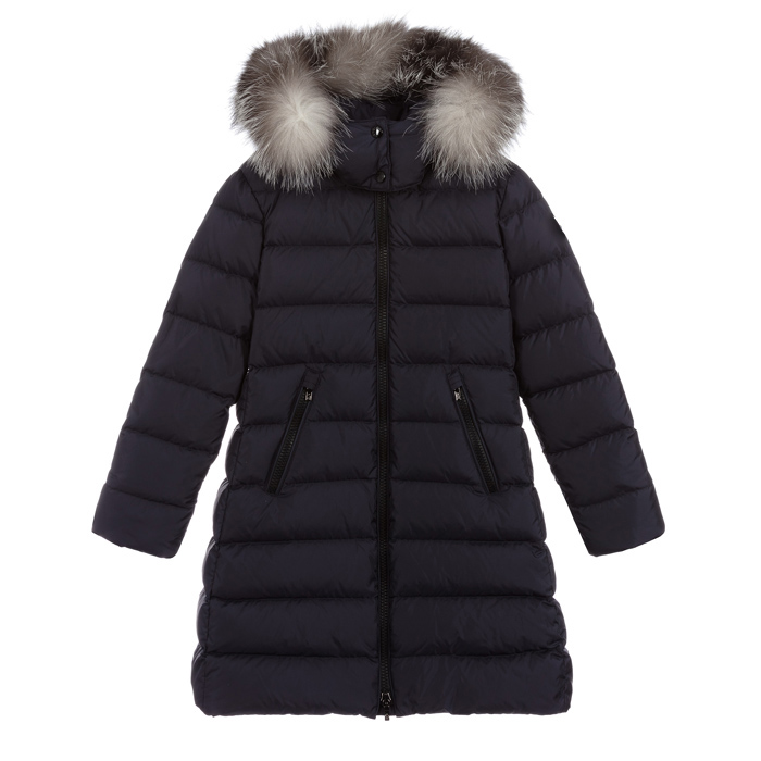 Black Long Bubble Jacket